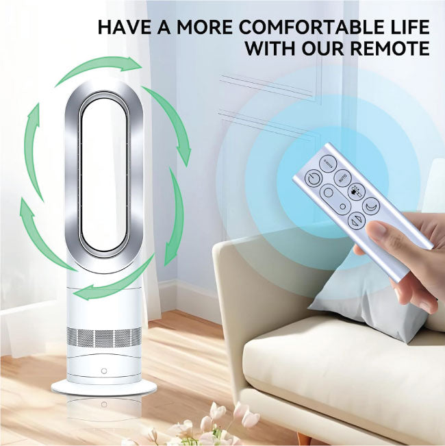 TRUCKON New Replacement Remote Control for Dyson TP04 DP04 TP06 TP07 TP09 Fan Sliver