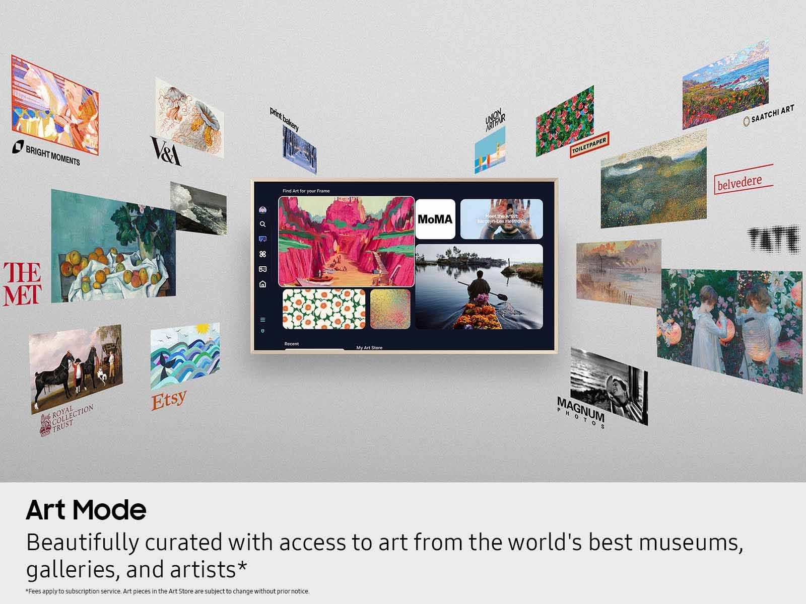 Samsung 55 Inch Class The Frame 4K Samsung Vision AI Smart TV 2025 55LS03FA