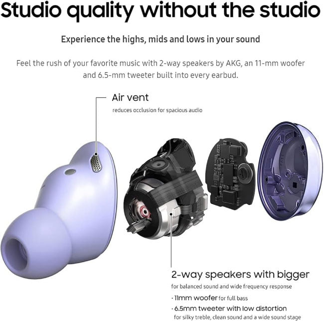 Samsung Galaxy Buds Pro Bluetooth Earbuds, True Wireless Noise Cancelling Buds