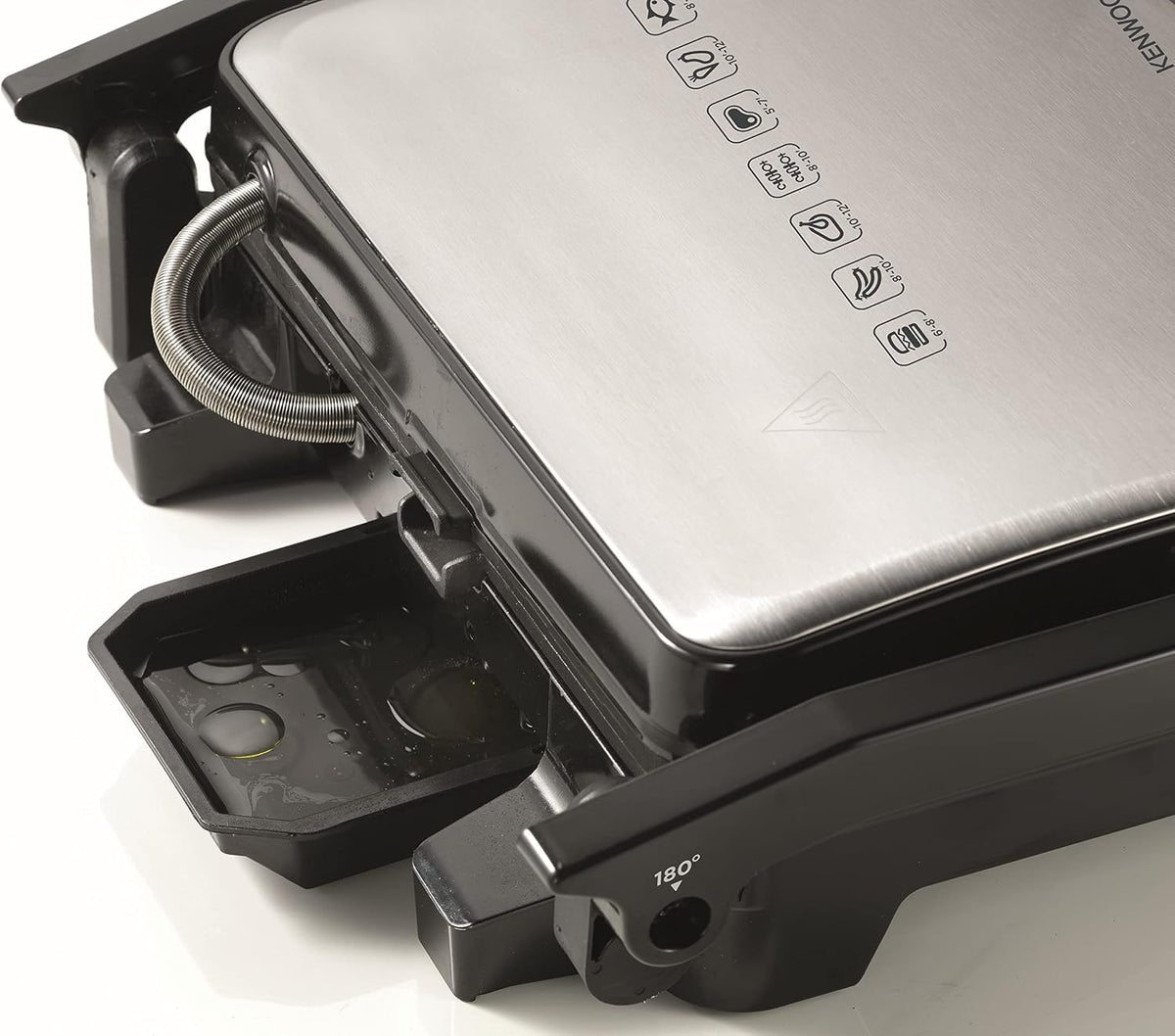 KENWOOD Grill 2000W Contact Health Grill Panini Press HGM31