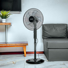 Geepas 16" Stand Fan 60W 3 Speed 5 Leaf Blade Adjustable Height & Tilt GF9489N