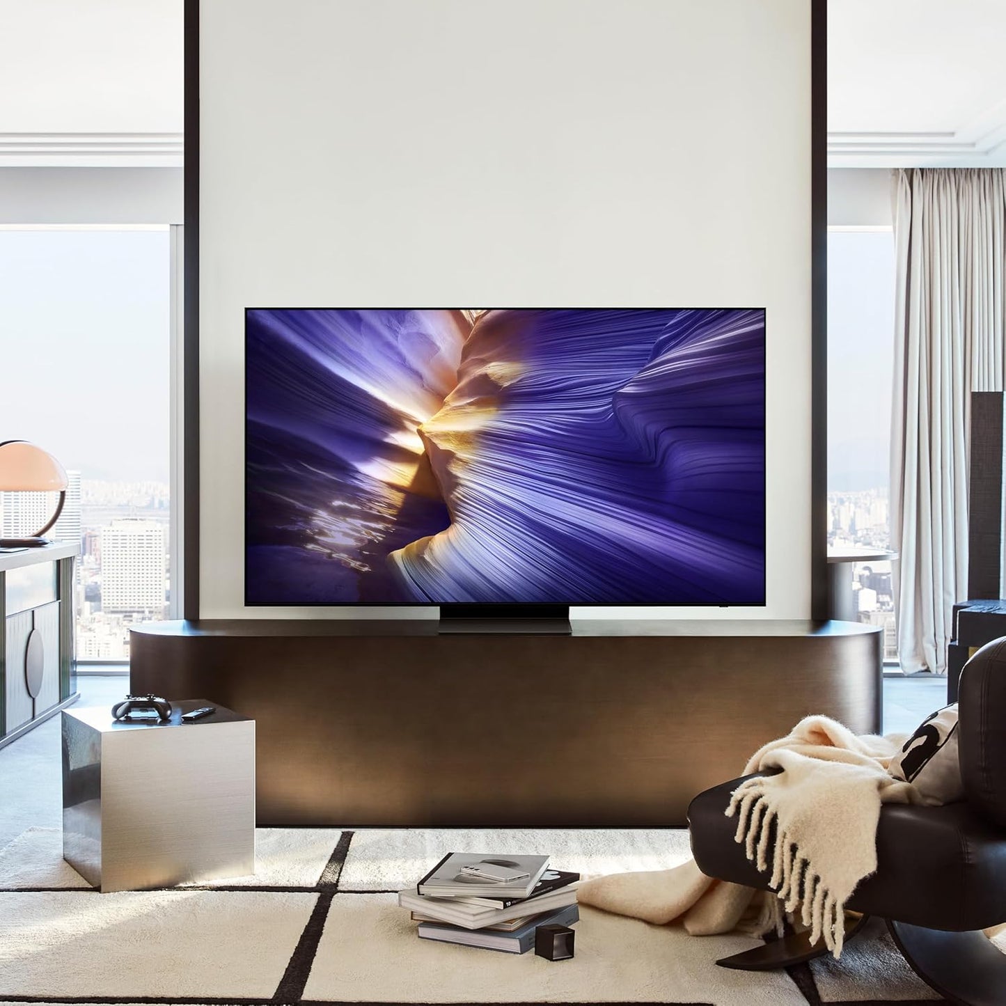 Samsung 77 Inch Class OLED S90F 4K Samsung Vision AI Smart TV 2025