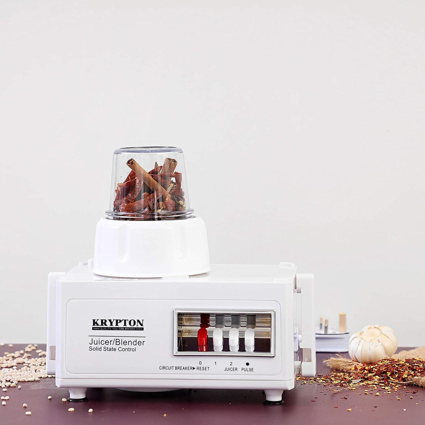 Krypton KNB6021NV 4-in-1 Multifunctional Food Processor, Blender, Chopper & Grinder