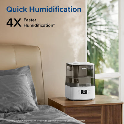 Levoit Classic 300S Ultrasonic Smart Humidifier - 6L Top-Fill, App Control