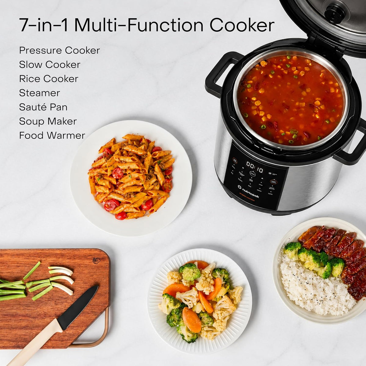 Nutricook Smart Pot Electric Pressure Cooker NC-SP150