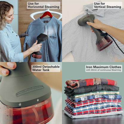 Hamilton Beach Professional Handheld Garment Steamer 11590-ME