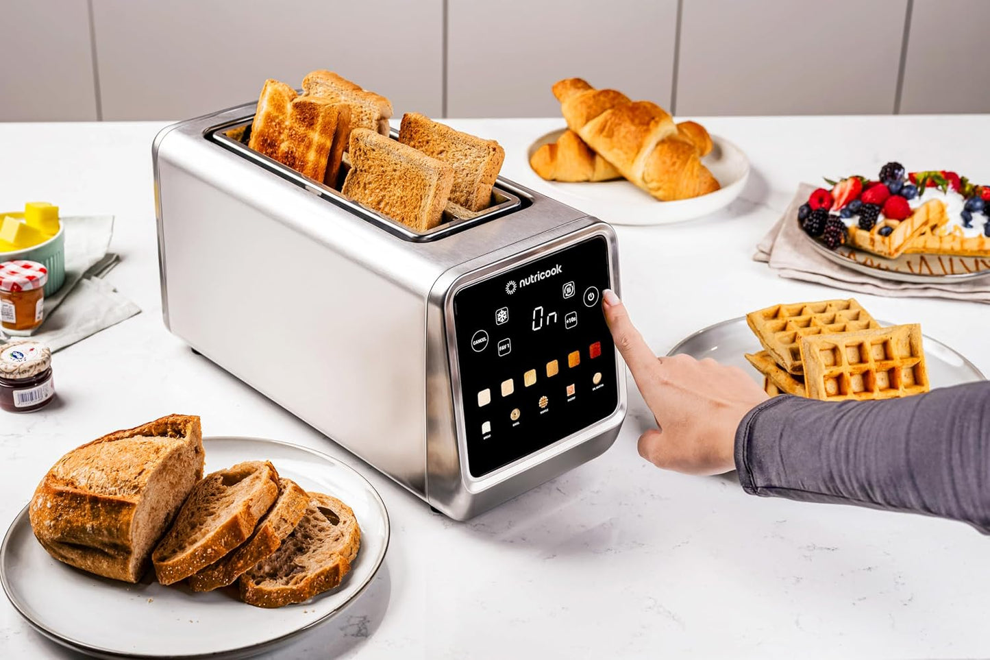 Nutricook 4-Slice Smart Toaster NC-TS401