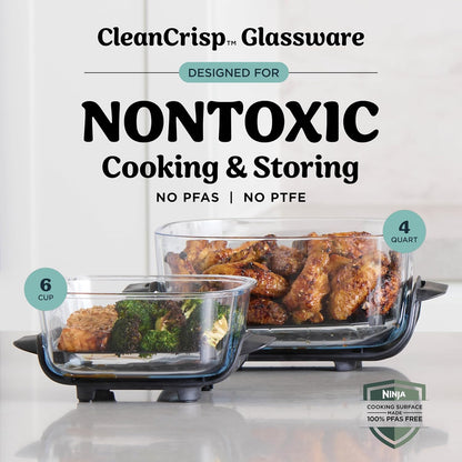 Ninja Crispi 4-in-1 Portable Air Fryer System - Grey