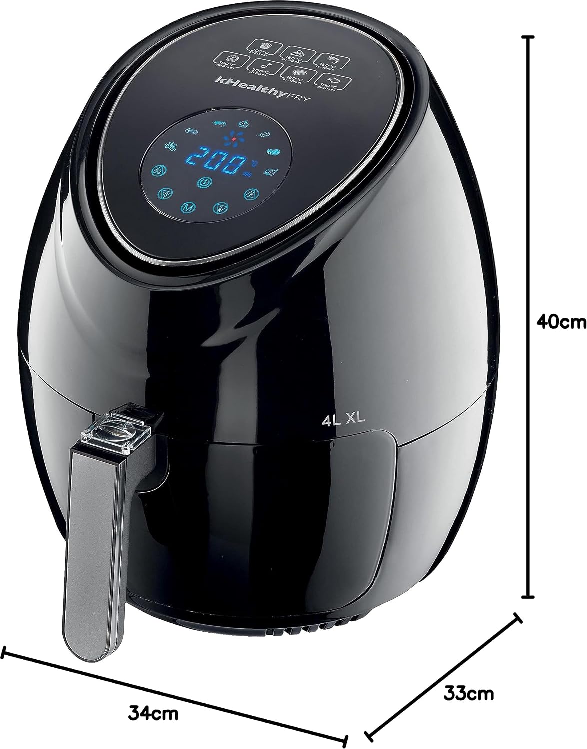 KENWOOD Digital Air Fryer XL 4.0L 1.8KG 1500W HFP31