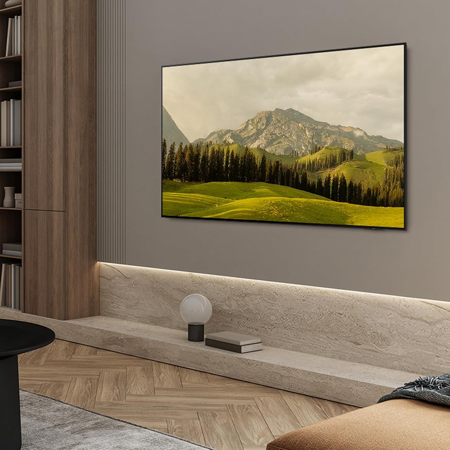 Samsung 77" Class OLED S85F 4K Smart TV with AI Upscaling, OLED HDR, and Tizen OS