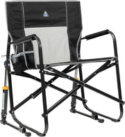 GCI Outdoor Freestyle Rocker XL Folding Chair Black 47010
