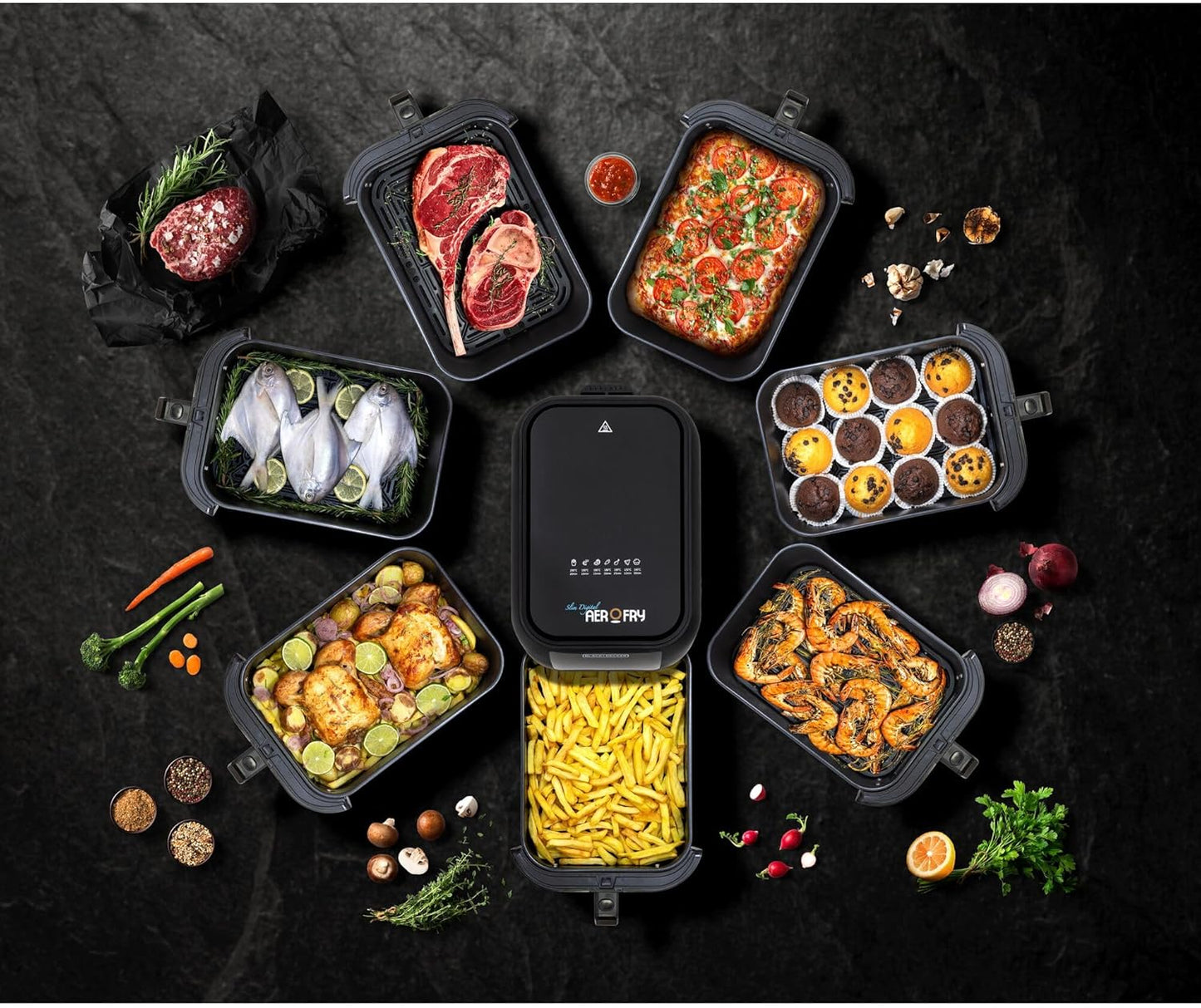 Black+Decker SAF80-B5 Family Size Air Fryer