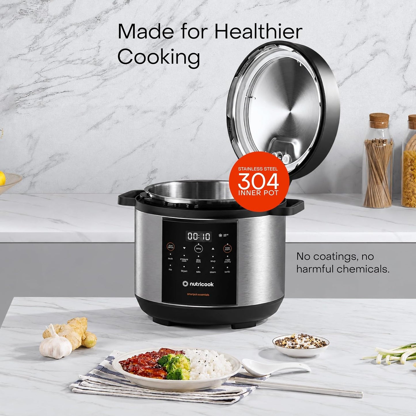Nutricook Smart Pot Electric Pressure Cooker NC-SP150