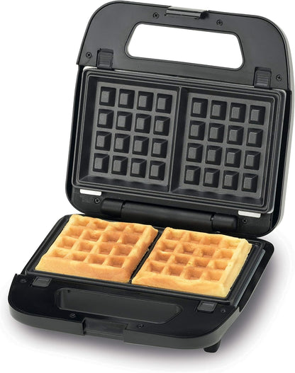 Kenwood SMM02.000SI 3-in-1 Sandwich Maker, Grill & Waffle Maker