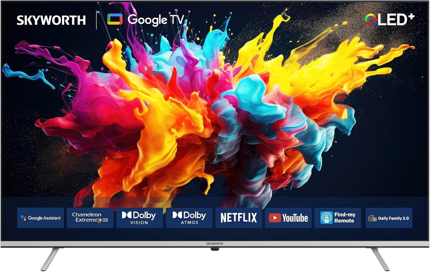 Skyworth 55 Inch 4K UHD QLED Google TV 55Q6500G DTS Virtual X