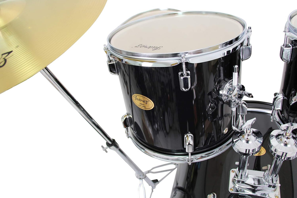 JUAREZ Obra Full Size 5-Piece Adult Acoustic Drum Set JRD500/BK