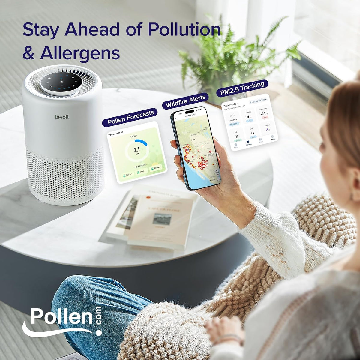 Levoit Core 200S Smart Air Purifier