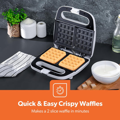Geepas 2 Slice Waffle Maker GWM676