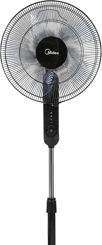 Midea Pedestal Stand Fan 16 inch 3 Speed 3D Oscillation Directions FAS40-15FR
