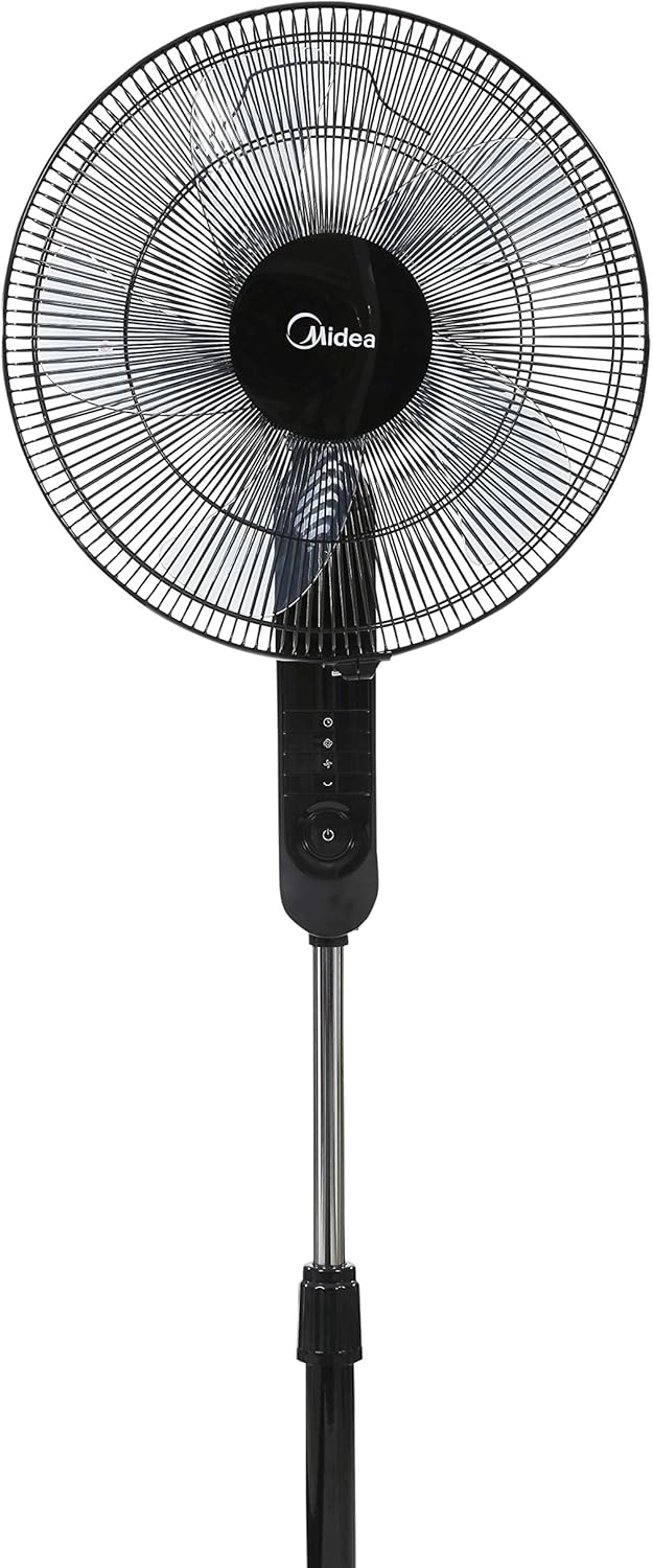 Midea 16'' Pedestal Stand Fan Remote Control, 16 inch, 3 Speed FS40-19K
