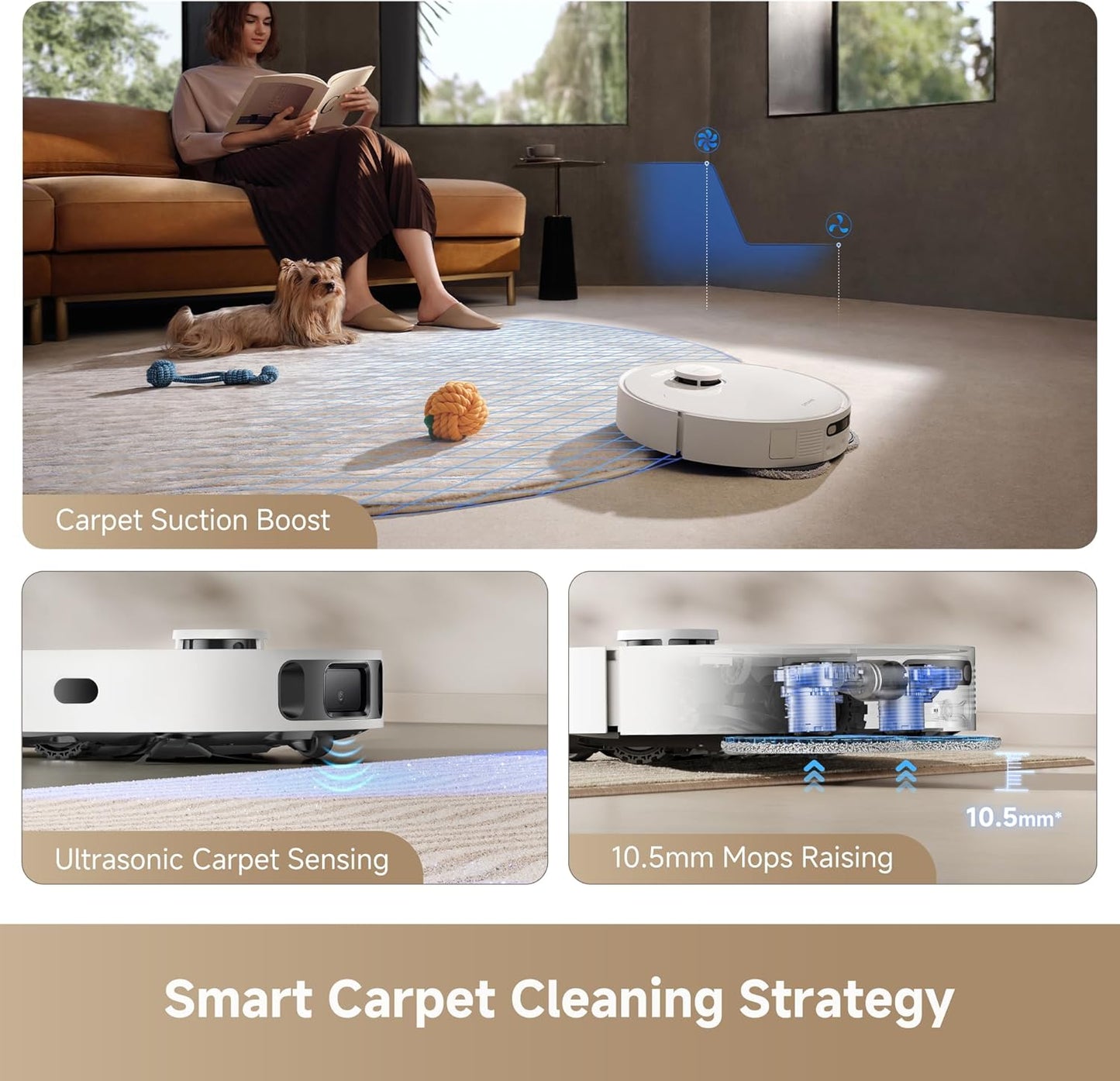 Dreame D20 Ultra Self-Emptying Robot Vacuum and Mop