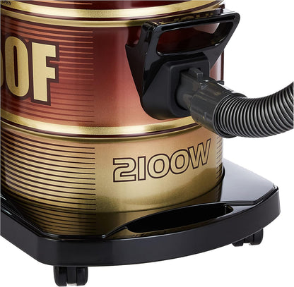 Hitachi CV-950F Pail Can Vacuum Cleaner – 2100W, 18L