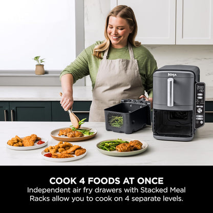 Ninja DoubleStack XL 2-Drawer Air Fryer SL400ME