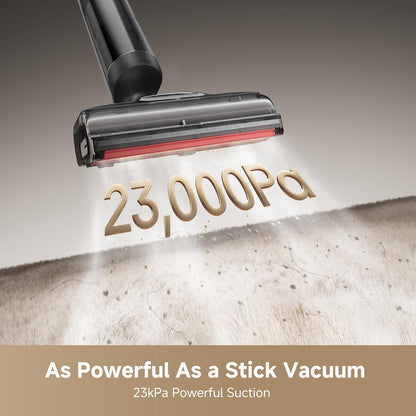 DREAME H15 Pro CarpetFlex Cordless Vacuum Mop, Wet Dry Vacuum Cleaner with Dual Brushes for Hard Floors & Carpet