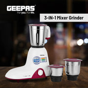 Geepas 3-in-1 Mixer Grinder GSB44094