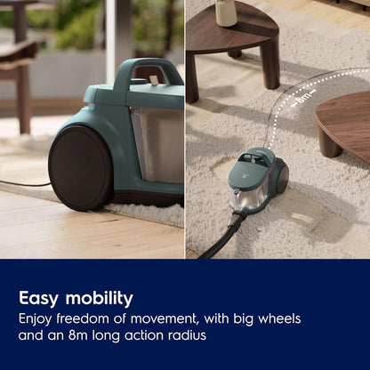 Electrolux Canister Bagless Vacuum Cleaner – 2000W, 4-Stage Filtration EC412DB