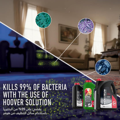 Hoover CleanSlate Complete cleaning upholstery