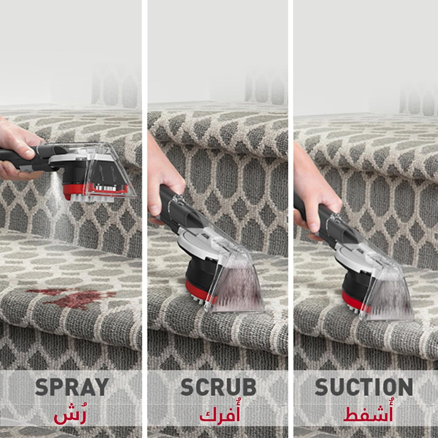 Hoover CleanSlate Complete spot cleaner with SpinScrub tool