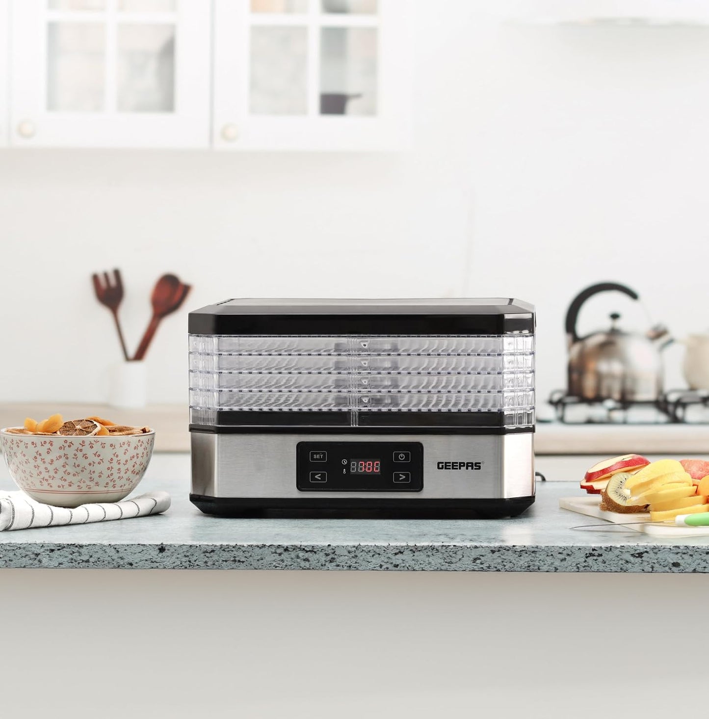 Geepas 500W Digital Food Dehydrator GFD63013N