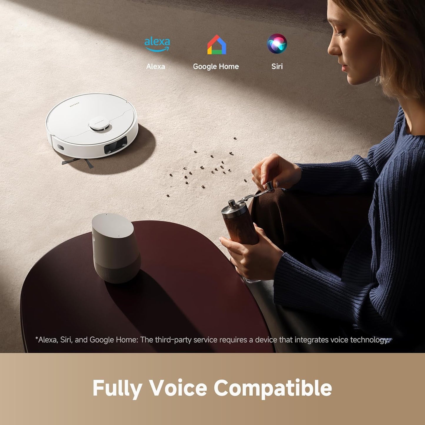 Dreame D20 Plus Robot Vacuum & Mop – 13,000Pa Suction, Self-Emptying