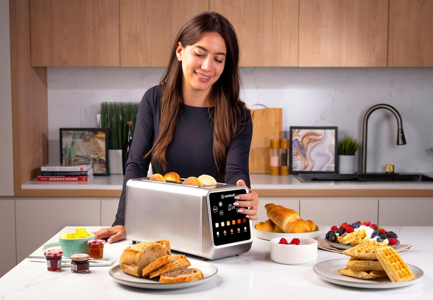 Nutricook 4-Slice Smart Toaster NC-TS401