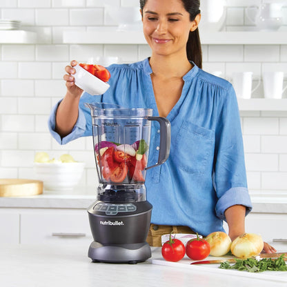NutriBullet Full Size Blender Combo 1200W - Dark Grey with 9-Piece Set