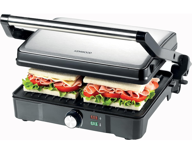 KENWOOD Grill 2000W Contact Health Grill Panini Press HGM31