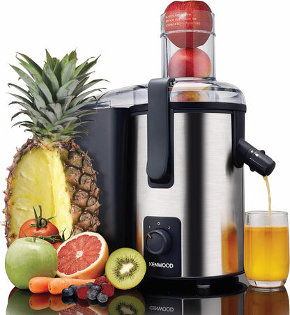 Kenwood JEM50 Stainless Steel Juice Extractor, 700W, 2 Speeds