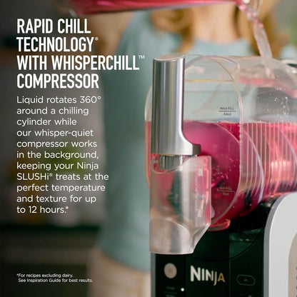 Ninja SLUSHi Professional Frozen Drink Maker with Rapid Chill 5 Preset FS301ME