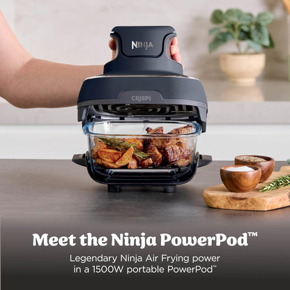 Ninja Crispi 4-in-1 Portable Air Fryer System - Grey