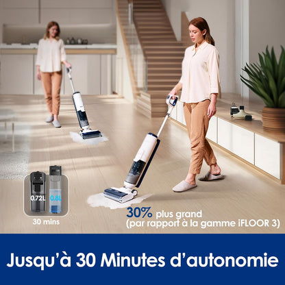 Tineco iFLOOR Breeze Complete Cordless Wet Dry Vacuum Floor Washer Self-Cleaning