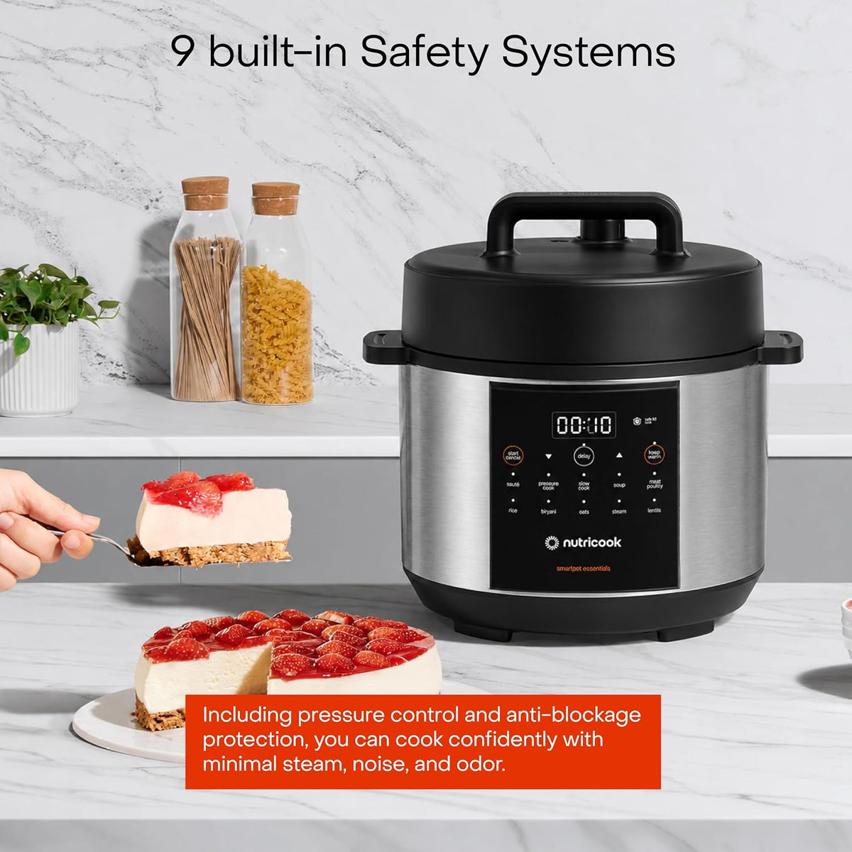 Nutricook Smart Pot Electric Pressure Cooker NC-SP150