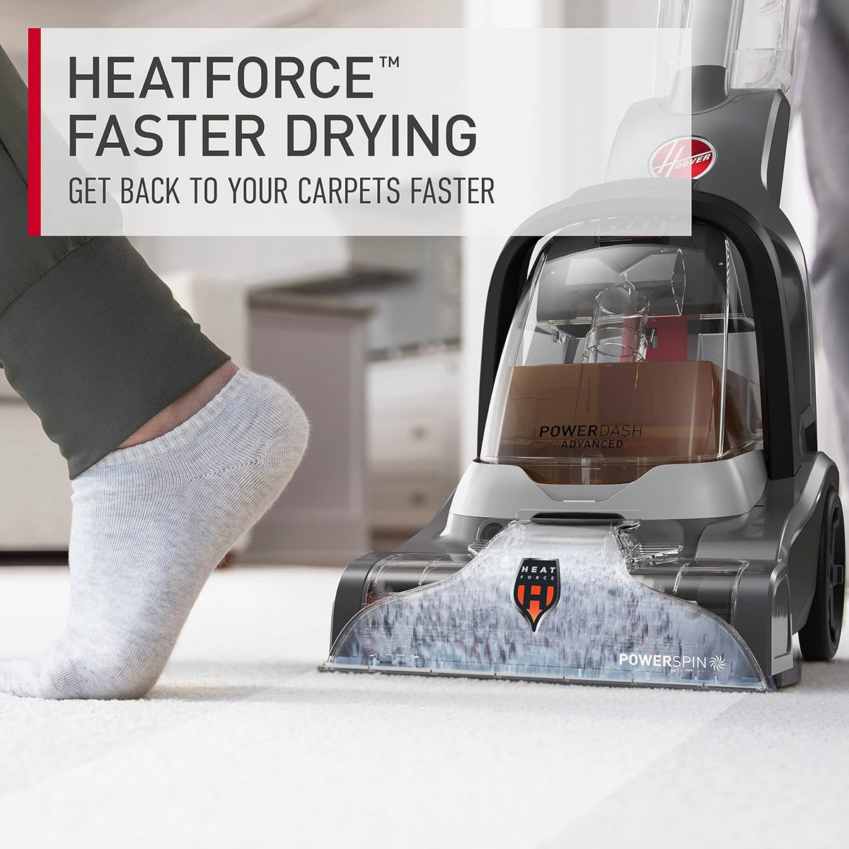 Hoover PowerDash Compact Carpet Washer CDCW-PDME