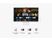 Samsung 32 Inch Smart Monitor M8 M80F 4K Samsung Vision AI LS32FM801UM