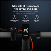 Xiaomi Electric Scooter 4 Lite 2nd Gen, 300w Power 25km/h with 10 Inch Tubeless Tire up to 25km Range Lightweight Foldable Design