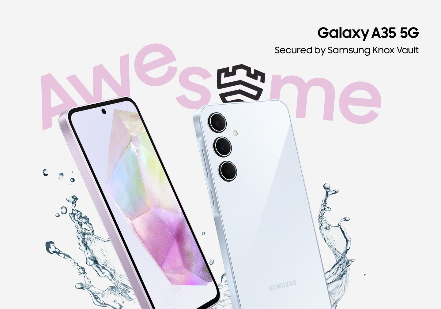 Samsung Galaxy A35 5G 6GB/128GB Awesome Lilac - Buy Online in UAE
