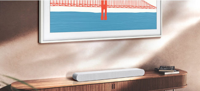 Samsung HW-S67B White 5.0 Channels Soundbar with 7 Integrated Speakers