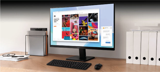 LG 27 Inch IPS Full HD monitor with AMD FreeSync™ 27MR400