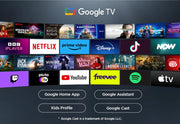 TCL 65 Inch T8C QLED HDR 144Hz 4K Ultra HD Google Smart TV 65T8C