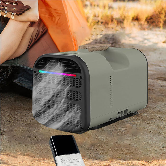 Portable Air Conditioner, 5200 BTU Camping Tent Air Conditioner, Compact & Lightweight Outdoor AC Unit
